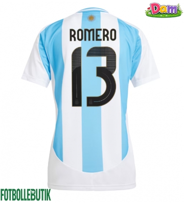 Argentina Cristian Romero #13 Hemmatröja Kvinnor Copa America 2024 Kortärmad